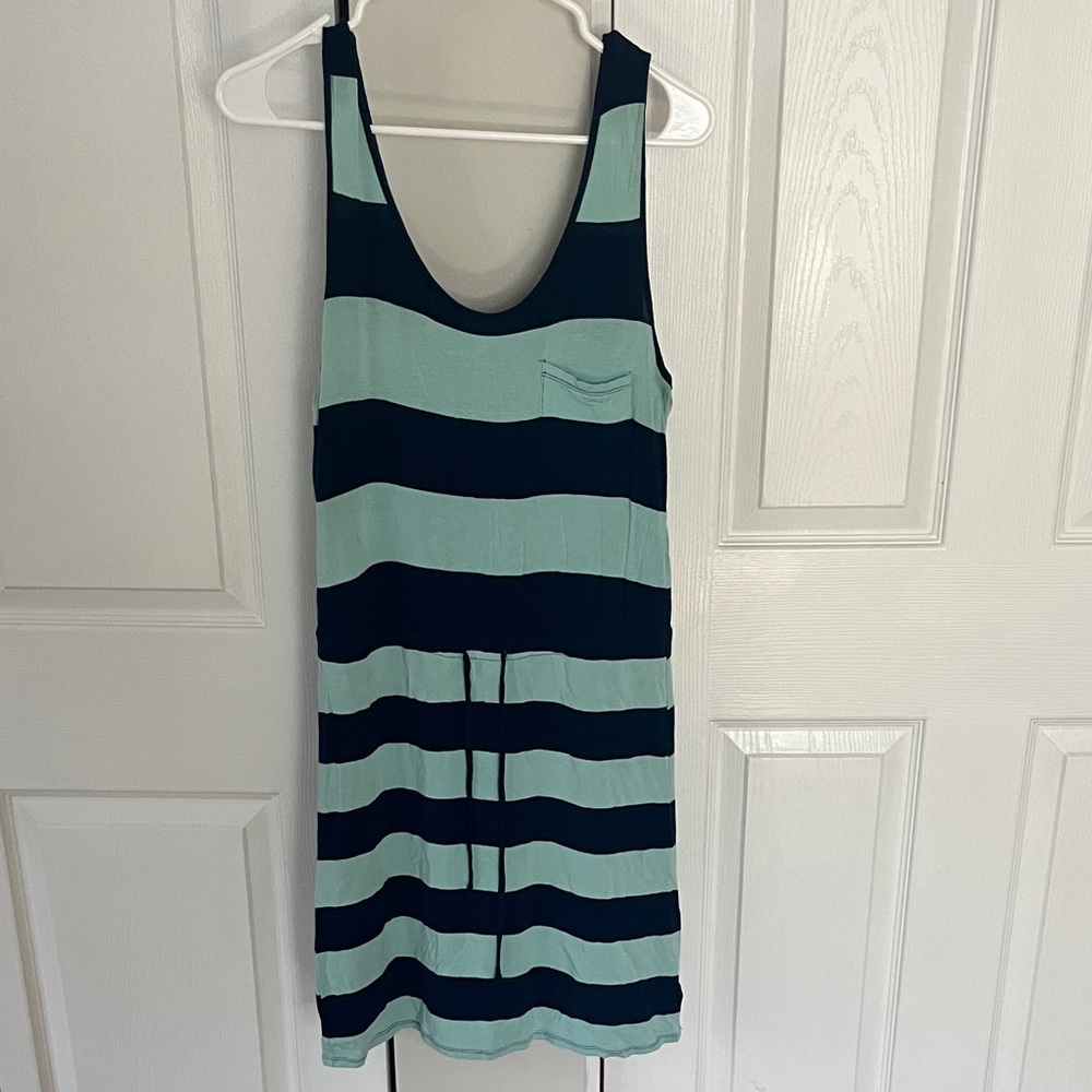 Olive & Oak Navy and Mint Dress